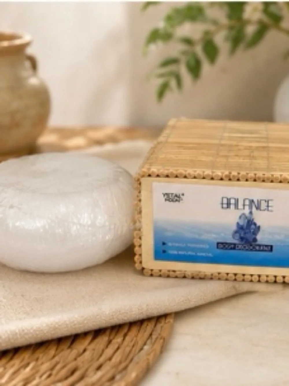 100% Natural Mineral Body Bar 100g | Face, Body, Hands & Feet | Long-Lasting